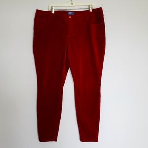 Old Navy Velvet Skinny Jeans